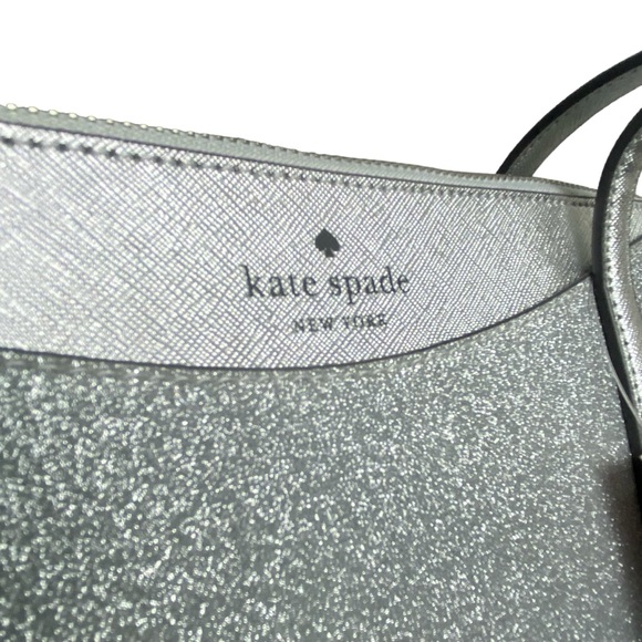 Kate Spade NWT Lunar Light Shimmy Glitter Tote K4626 - Picture 6 of 13